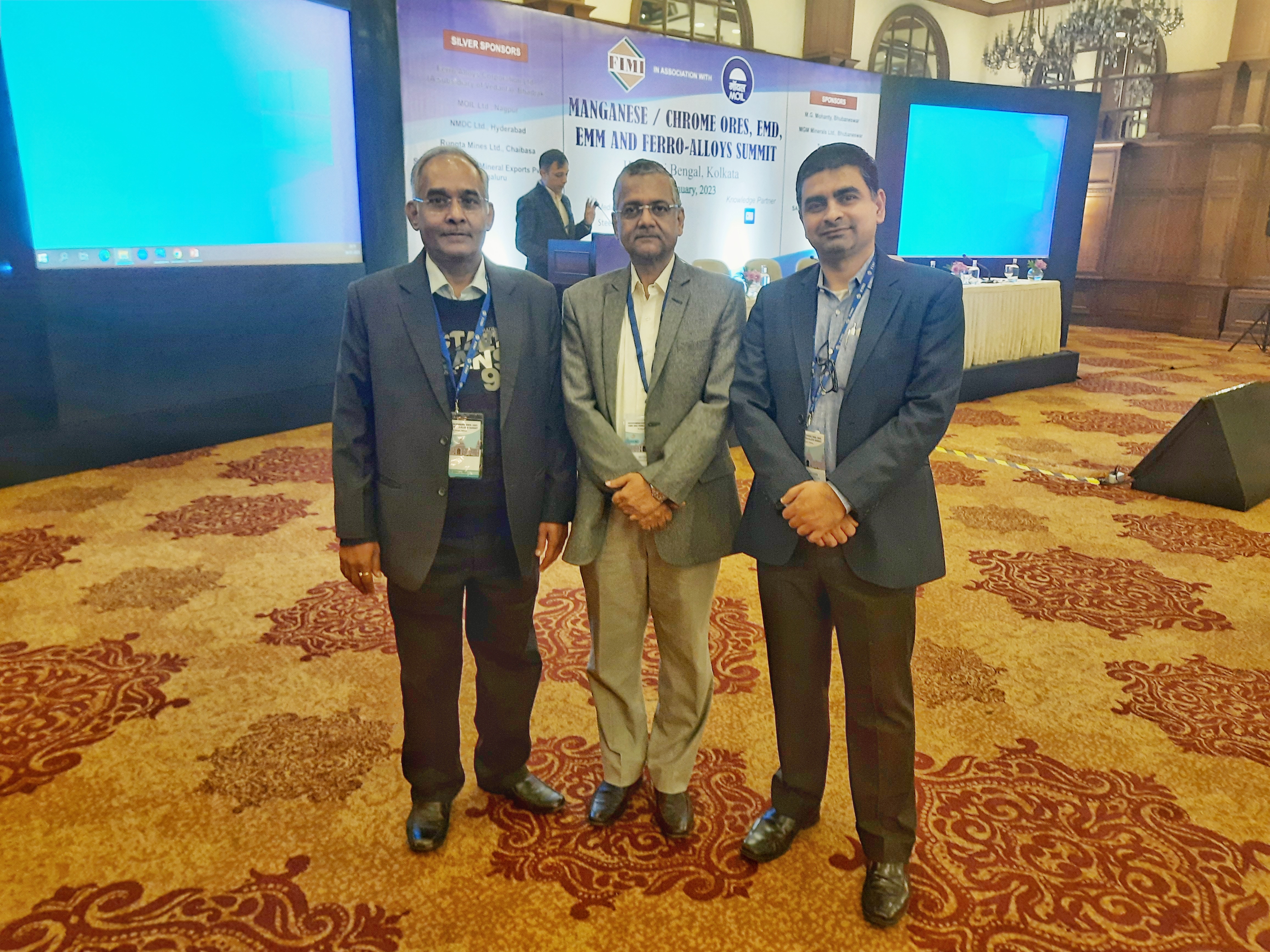 FIMI Conference Kolkata_Satish & Shankar presenting on tax & regulatory issues for Mineral Industry_Jan 2023